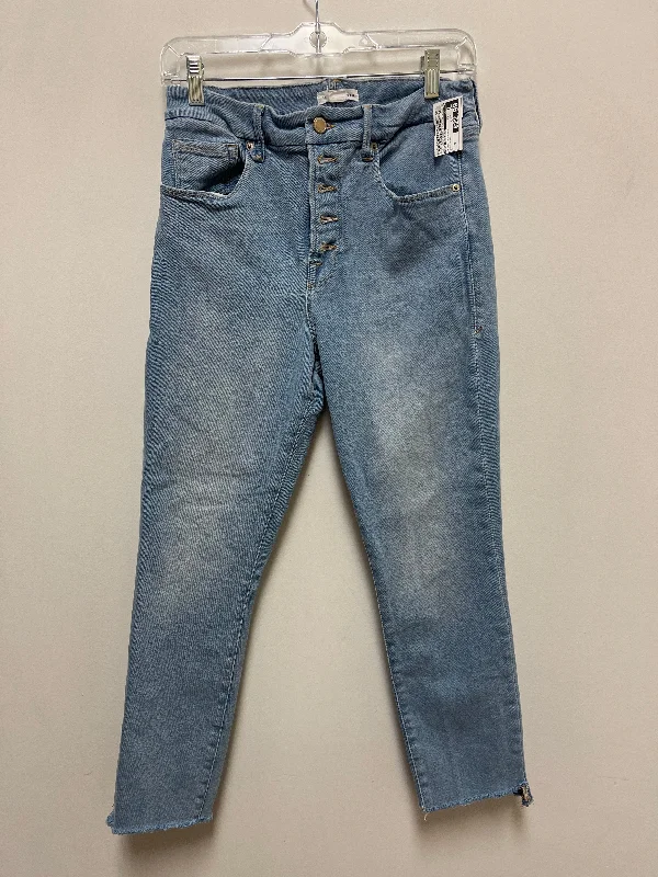 Jeans Designer By Good American In Blue Denim, Size: 8