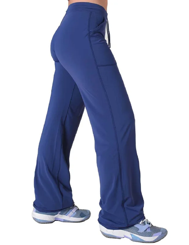 Cowgirl Tuff Womens Breathe Instant UPF Indigo Nylon Lounge Pants