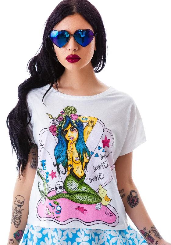 Mermaid Girl Valfré Crew Tee