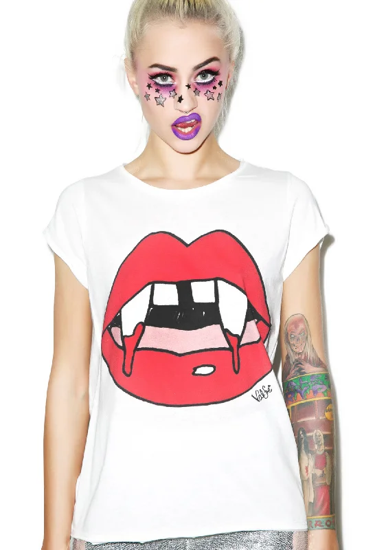 Fangs Crew Tee