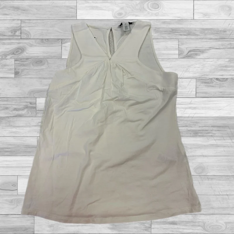 Top Sleeveless By White House Black Market In White, Size: Xs