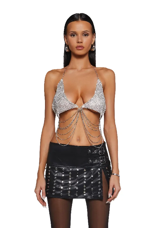 Dancefloor Rebellion Bra Top