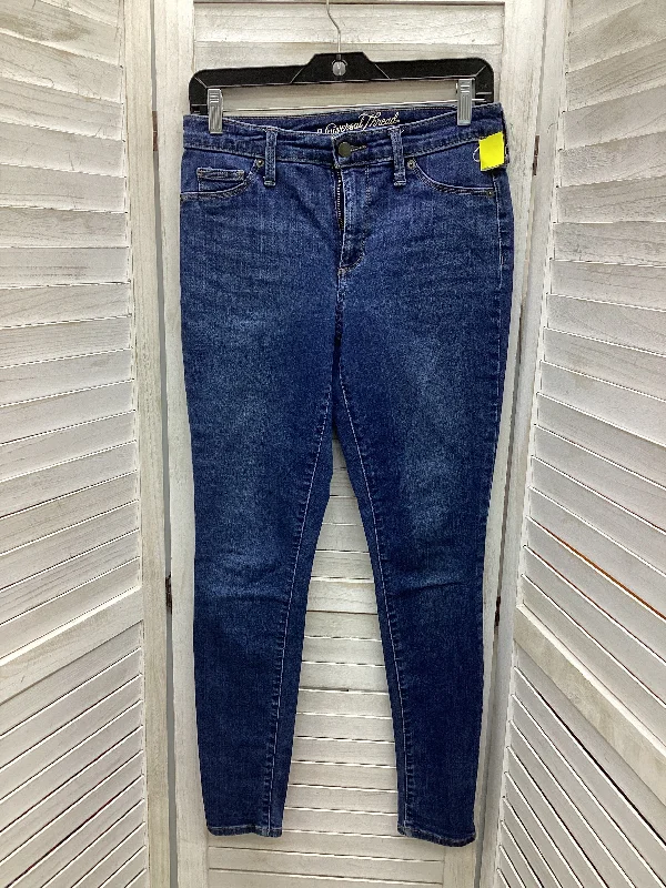 Jeans Skinny By Universal Thread In Blue Denim, Size: 2