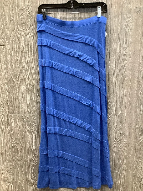 Skirt Maxi By Inc In Blue, Size: 10petite