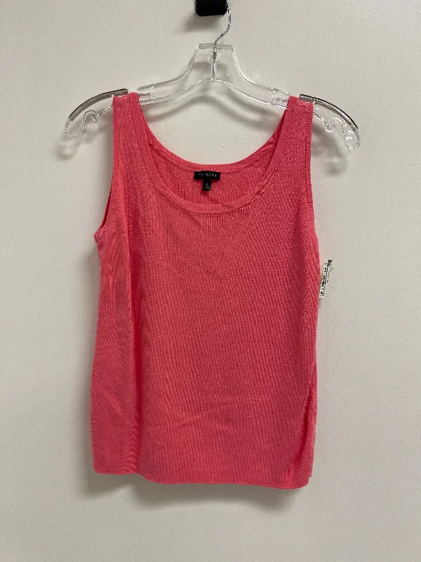 Top Sleeveless By Talbots In Pink, Size: S