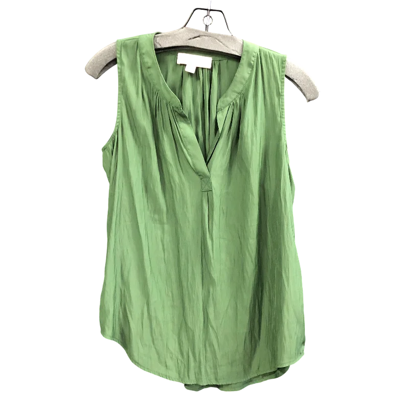 Top Sleeveless By Philosophy In Green, Size: S