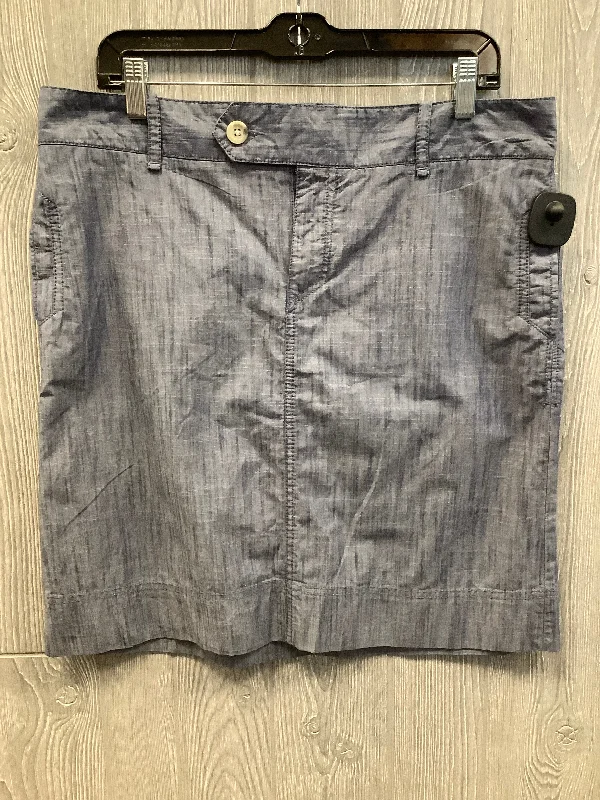 Skirt Mini & Short By Dockers In Blue, Size: 12