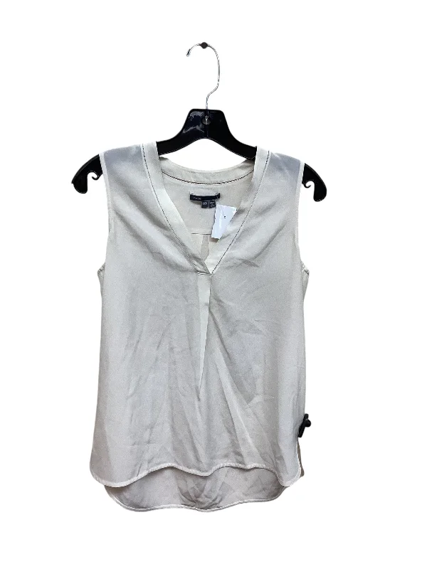 Top Sleeveless By Vince In Cream, Size: Xxs