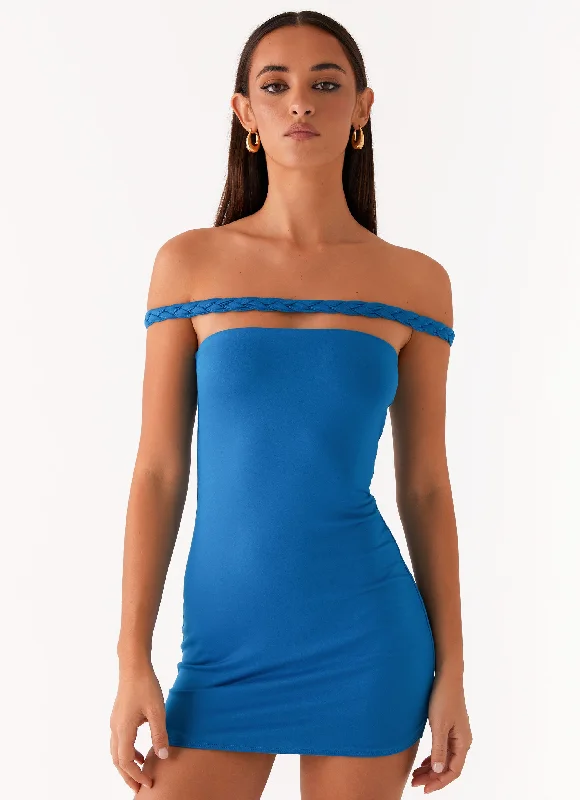 Sunday Sun Mini Dress - Royal Blue