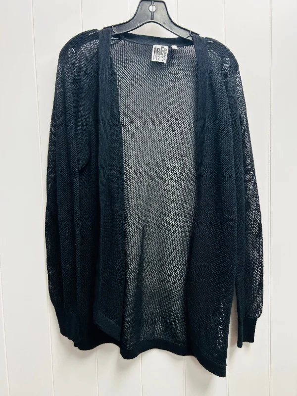 Sweater Cardigan By Free Press In Black, Size: S