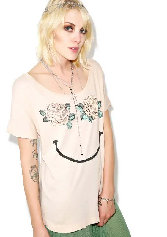 Happy Roses Goldie Eccentricity Tee