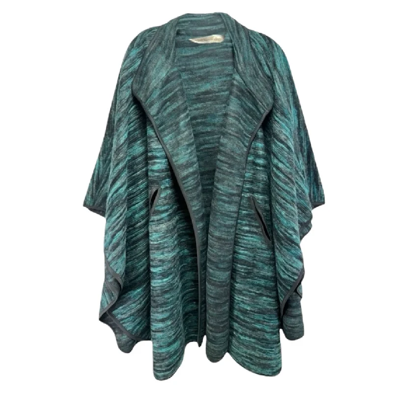 Sweater Cardigan By Soft Surroundings In Green, Size: OSFM