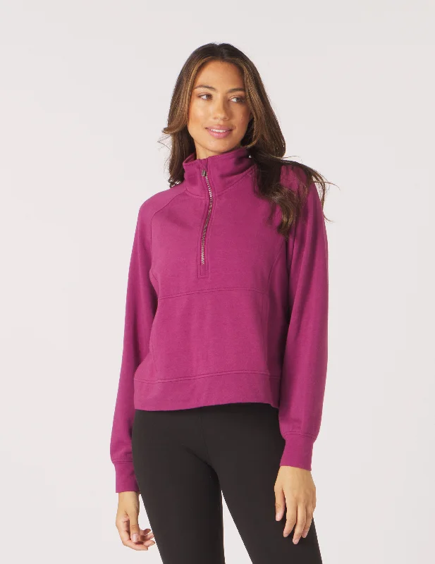 Daily Scuba 1/4 Zip: Rouge