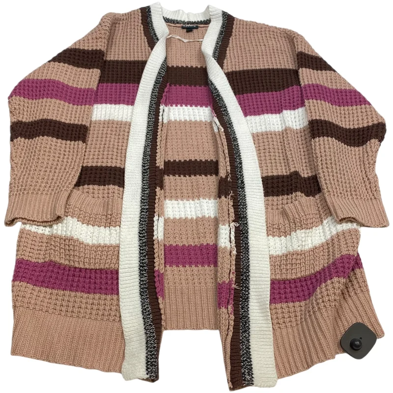 Sweater Cardigan By Torrid In Multi-colored, Size: 2x