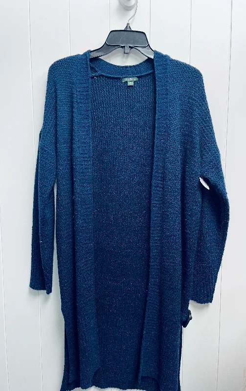 Sweater Cardigan By Wild Fable In Navy, Size: Xs