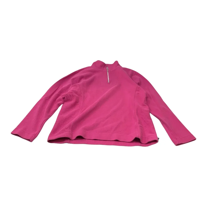 Sweatshirt Collar By Lady Hathaway In Pink, Size: L