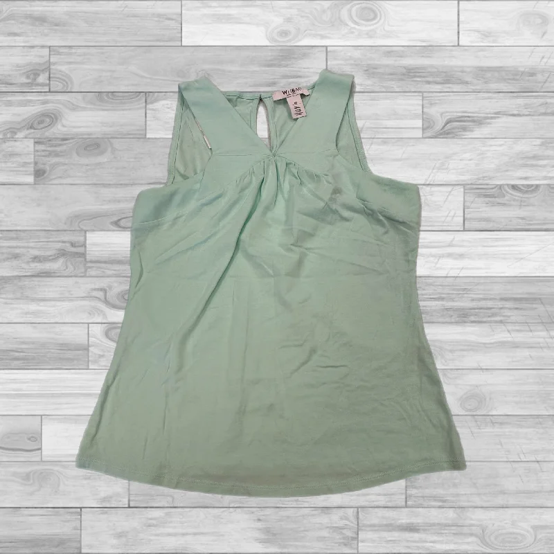 Top Sleeveless By White House Black Market In Green, Size: Xs