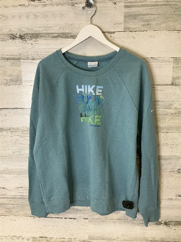 Sweatshirt Crewneck By Columbia In Blue, Size: Xl