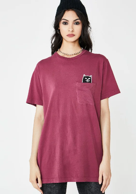 Wine Lord Nermal Pocket Tee