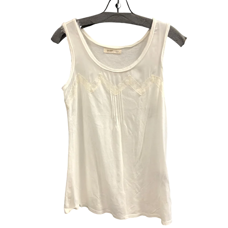 Top Sleeveless By Old Navy In Cream, Size: S