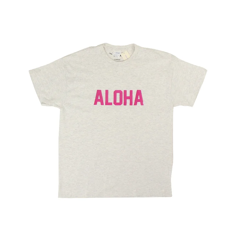 Vanna Youngstein Aloha Tee - Gray/Fuchsia