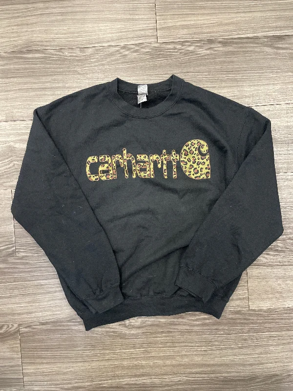 Sweatshirt Crewneck By Carhartt In Animal Print, Size: M