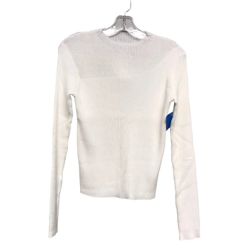 Top Ls By Commense In White, Size:L