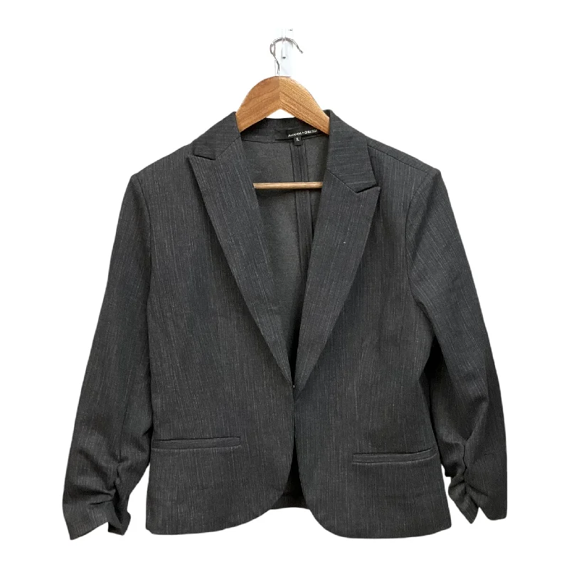 Blazer By Amanda + Chelsea In Black, Size: Xl