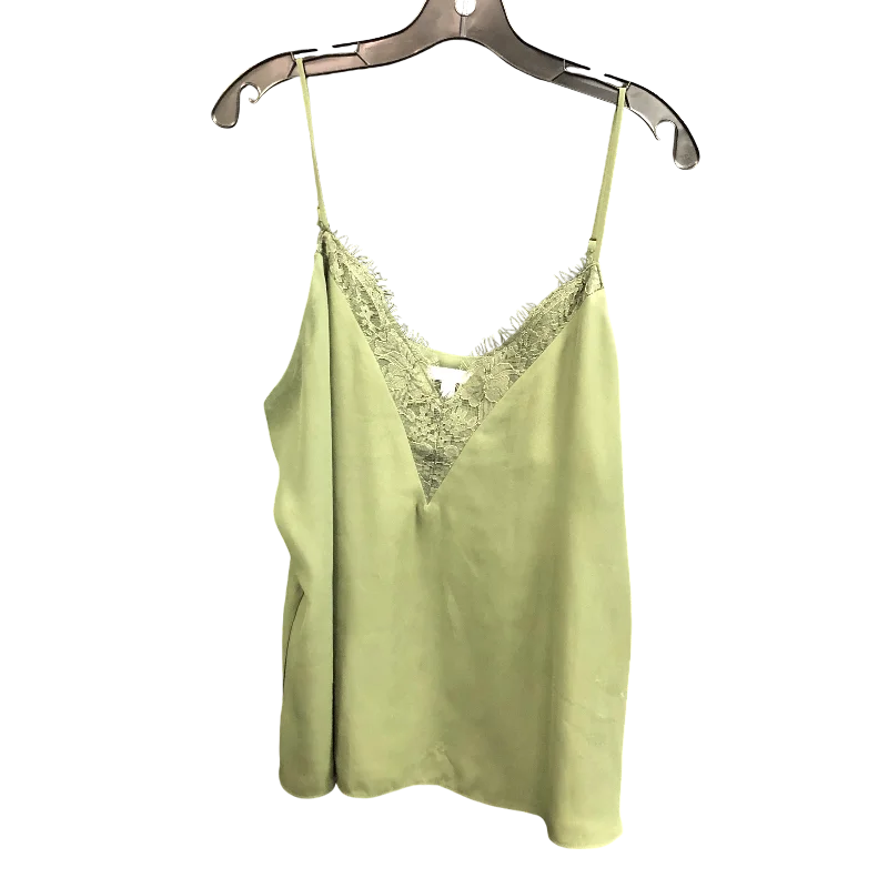 Top Sleeveless By Abound In Green, Size: Xl