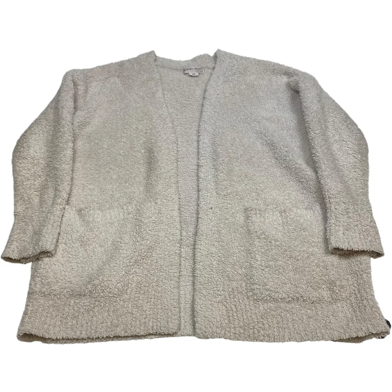 Sweater Cardigan By Barefoot Dreams In Cream, Size: S