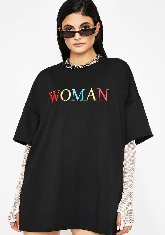 A Real Woman Oversize Tee