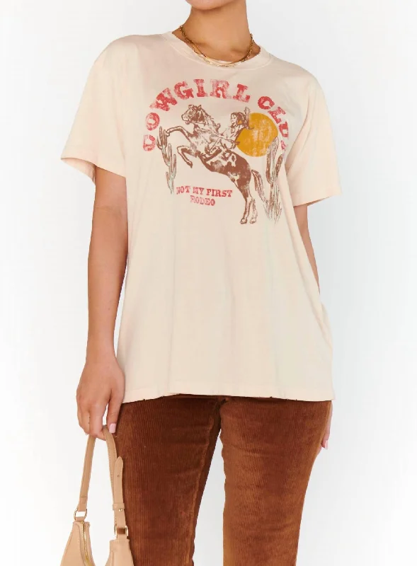 Travis Tee In Beige