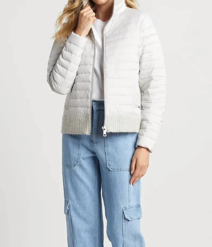 Stylish Women's Attire Lulu Down Jacket In Cloud