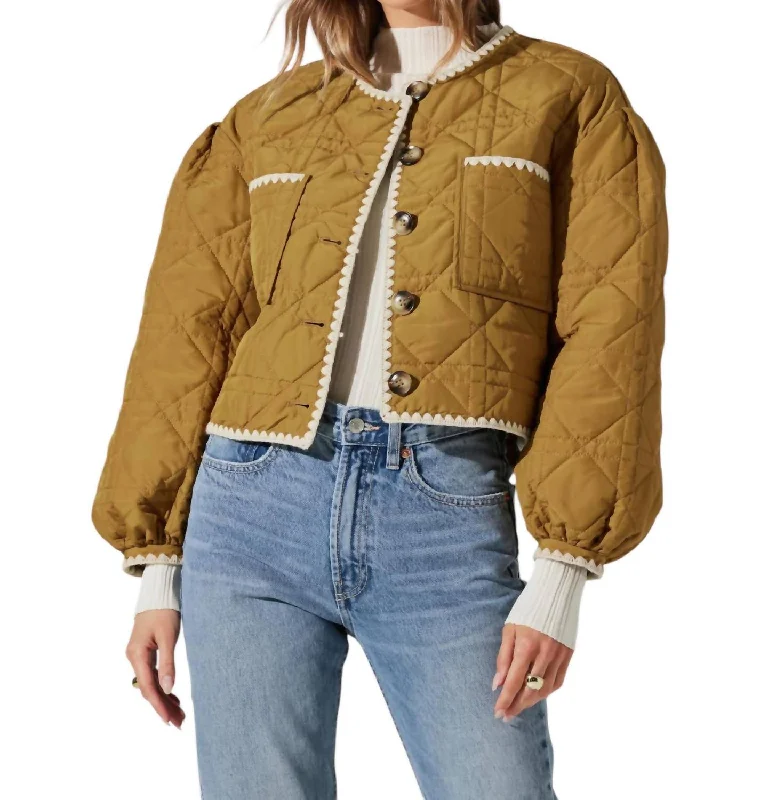 Best Online Women's Boutiques Acacia Jacket In Ginger