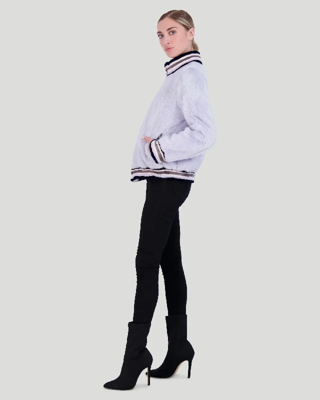 Women's Activewear Outfit Mink Jacket
