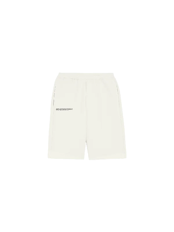 Womens 365 Midweight Long Shorts—off-white