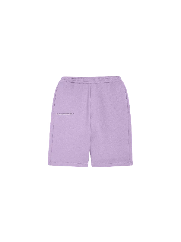 Womens 365 Midweight Long Shorts—orchid purple