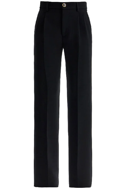 Alessandra Rich Women's Woolen Cigarette Pants For Women