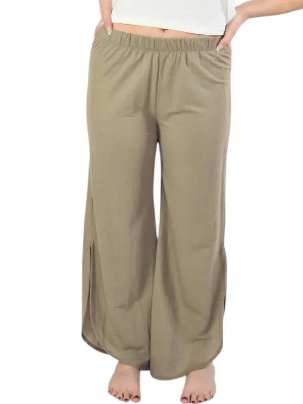 Casey Lounge Pants In Taupe