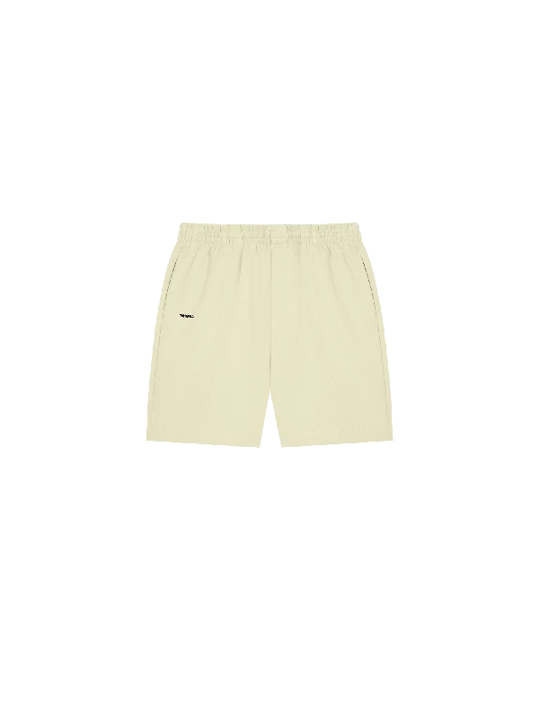 Womens DNA Double Jersey Panelled Shorts—maitake beige