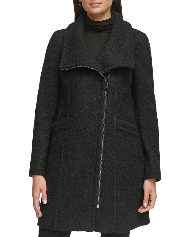 Kenneth Cole Wool-Blend Coat