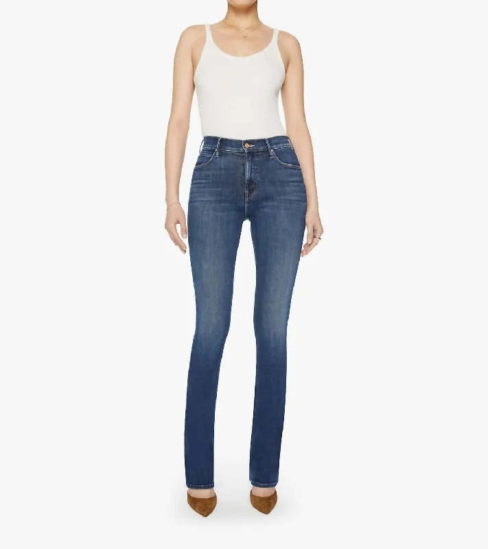 Mid Rise Flare Runway Jeans In Howdy