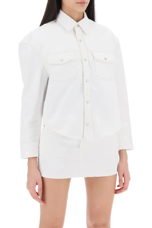 Wardrobe.nyc Boxy Denim Overshirt