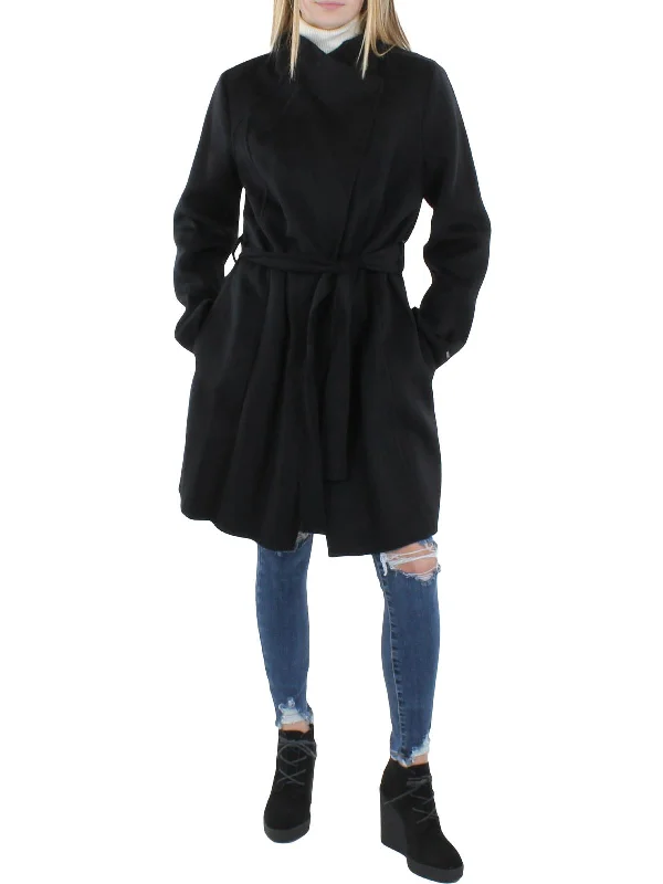 Womens Wool Blend Warm Wool Coat