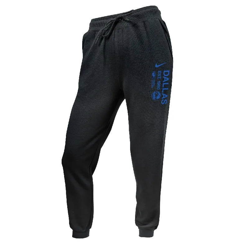 DALLAS MAVERICKS NIKE WOMENS BLACK FLEECE JOGGERS